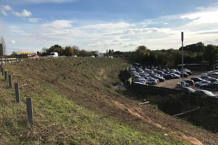 Site before construction