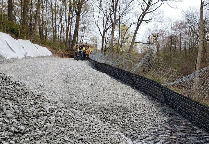 Free Draining Granular Backfill with ParaDrain
