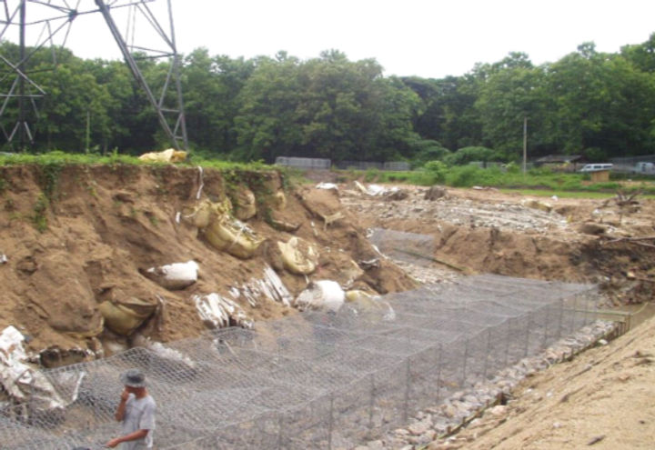 EROSION PROTECTION FOR TRASMISSION TOWER_1
