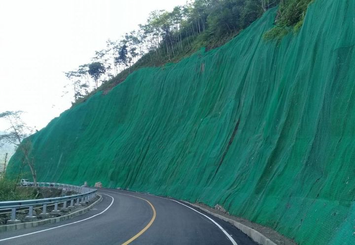 ROCKFALL PROTECTION FOR NARINGGUL ACCESS ROAD WITH SIMPLE DRAPERY_2