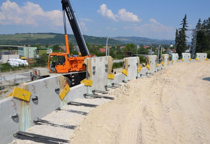 August 2015 - Pohľad na konštrukciu v realizácií