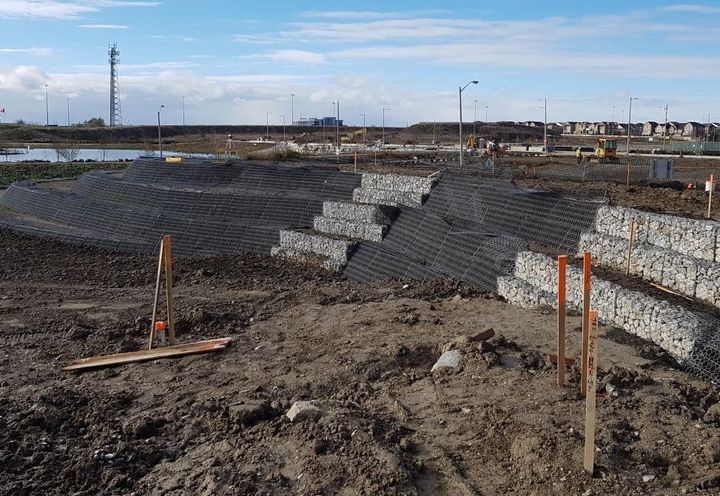 Construction of Gabion Drop Structures