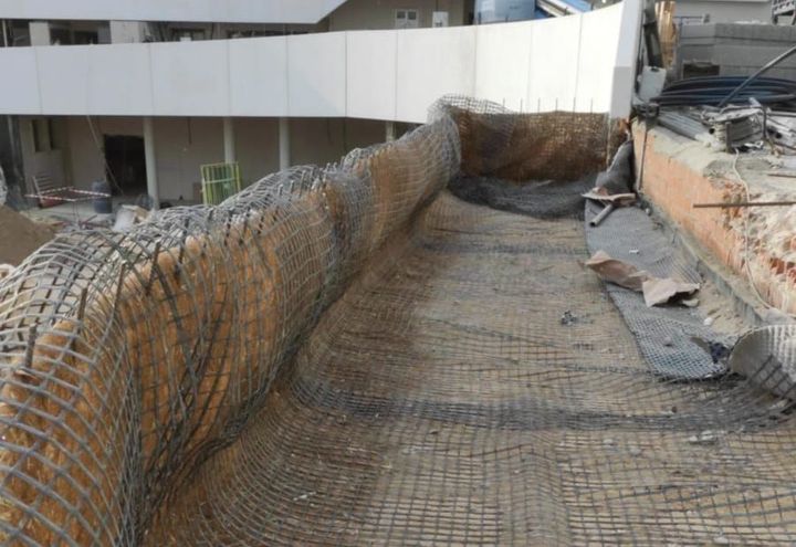 Instalación geomalla MacGrid WG8