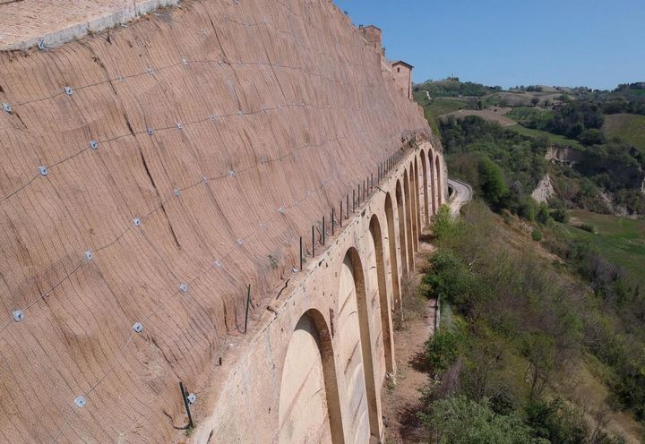 View of the slope