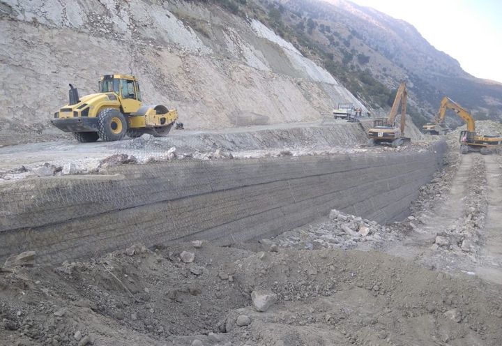 During construction