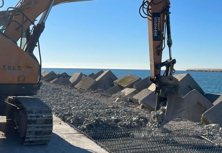 Colchones Reno Plus llenado con rocas