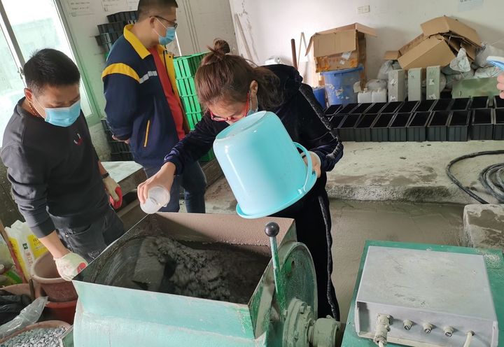 图3 钢纤维混凝土配合比验证