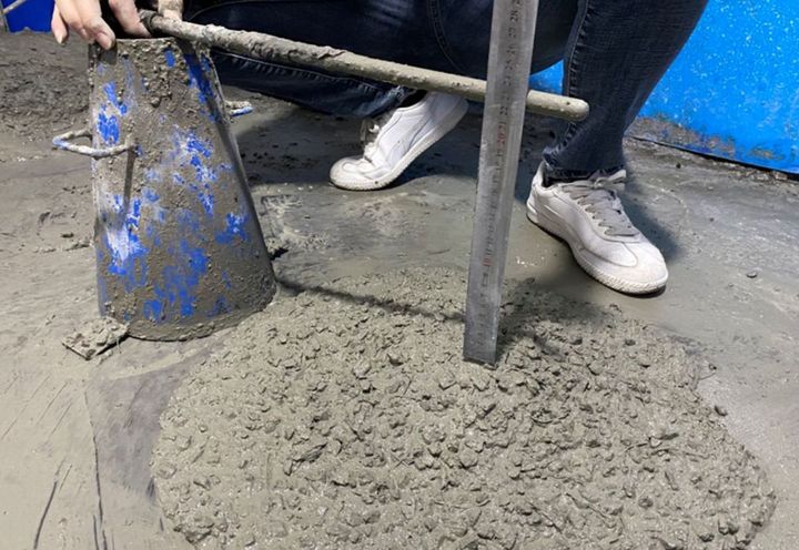 图3-钢纤维混凝土配合比试验