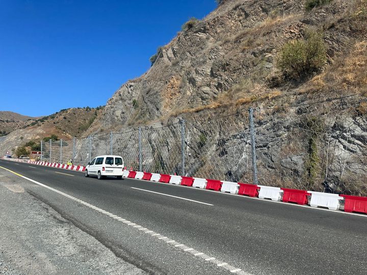 Apertura de la carretera