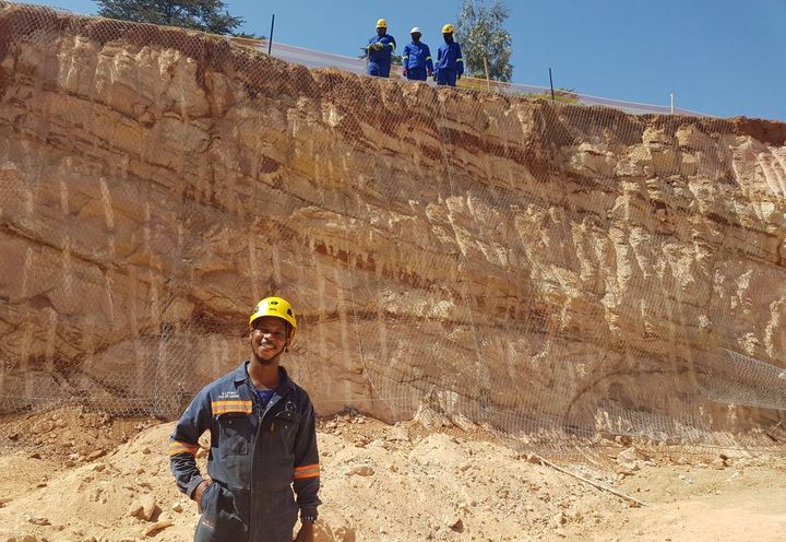 Installation of the DT Mesh to the Eastern Slope