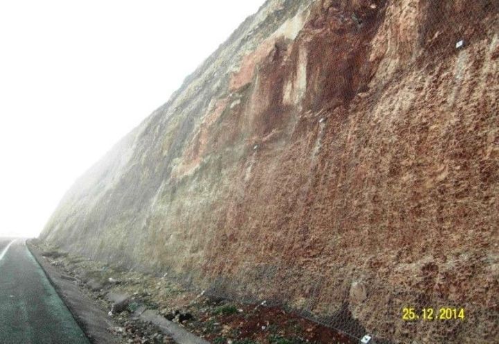 Rockfall Protection at the Sanlıurfa Guneybati Road Project