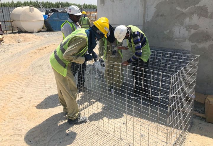 During installation