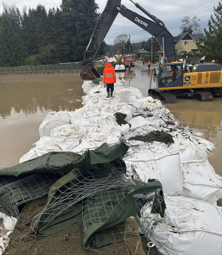 Before: Previous Breached Flood Barrier System