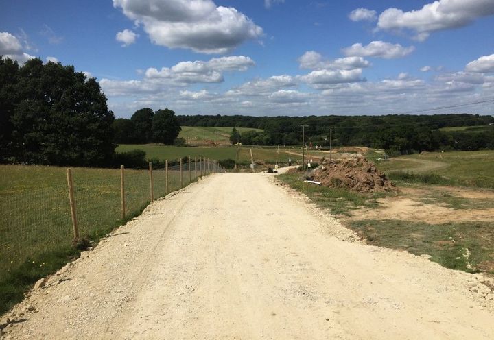 North Bexhill Access Road Geogrid Working Platform & Embankment Solution