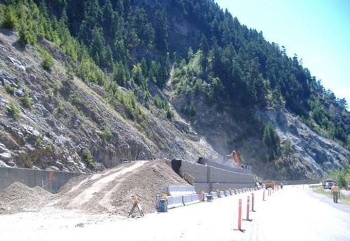 North End Access Ramp During Construction