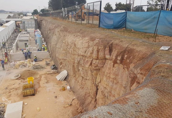 Installation of the DT Mesh to the Northern Slope