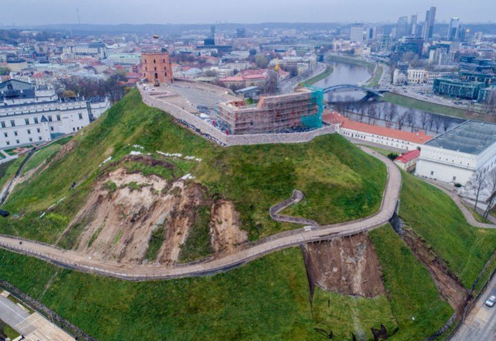 Gediminas Hill - before the works