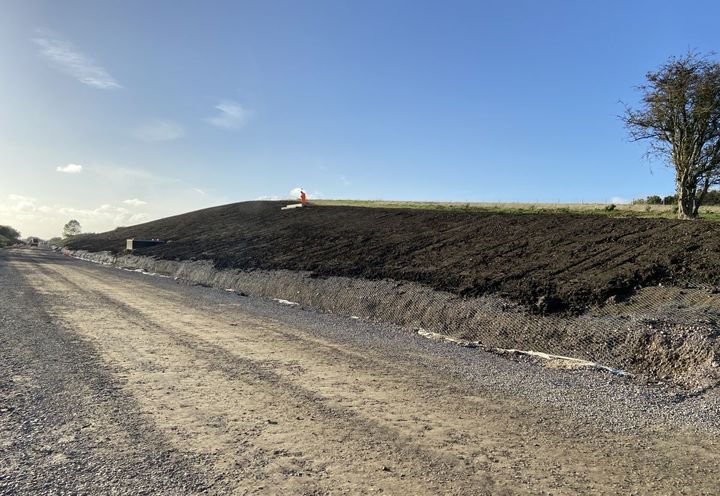 RAILWAY EMBANKMENT BURROWING PREVENTION
