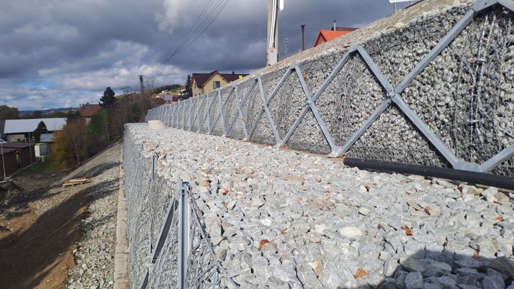 Pohľad na hotovú konštrukciu