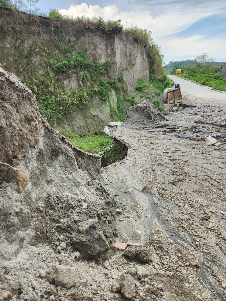 Collapsed slope