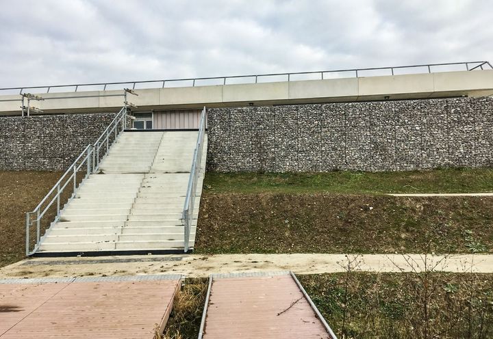 Aménagements périphériques en gabions ES