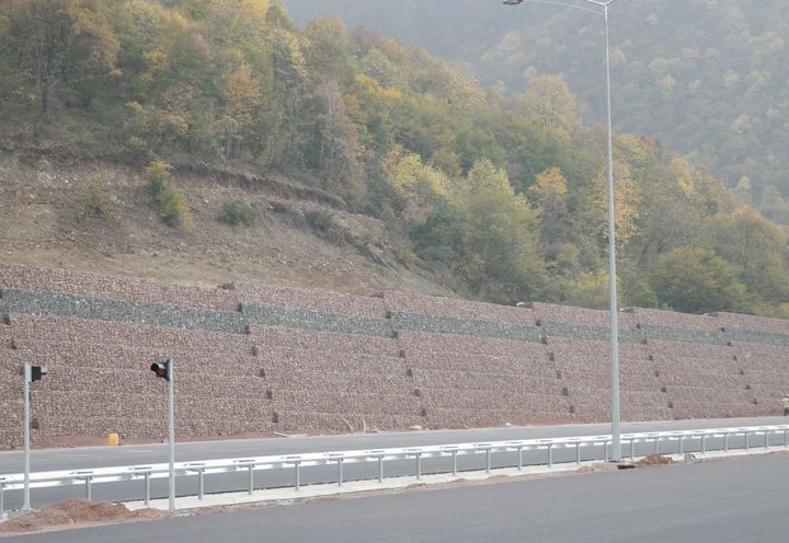 GEBZE-ORHANGAZI-İZMIR MOTORWAY GABION RETAINING WALL PROJECT_3