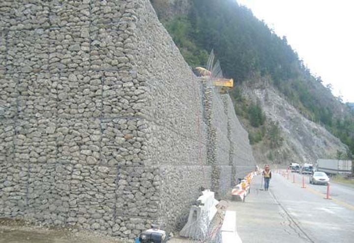 Completed North End of Structure