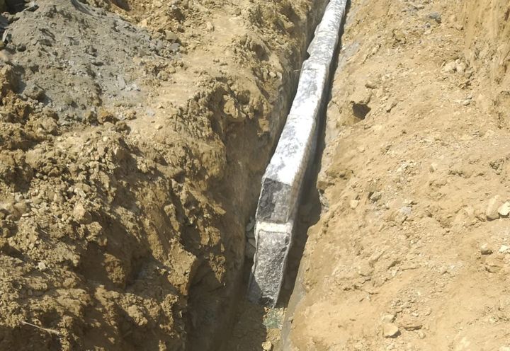 POSA SECONDO LIVELLO TRINCEA DRENANTE