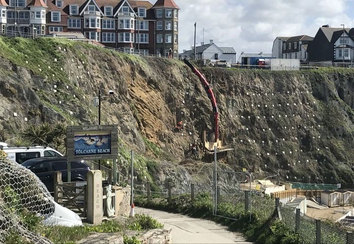 View of the works in Autumn 2017