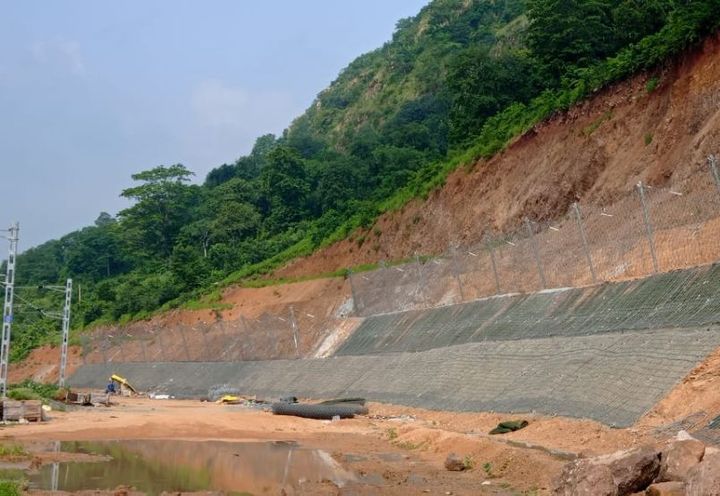 Figure-6 Overall site after the installations of Rockfall barriers