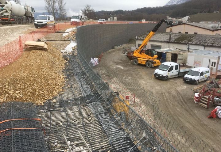TerraMesh Minéral en cours de réalisation