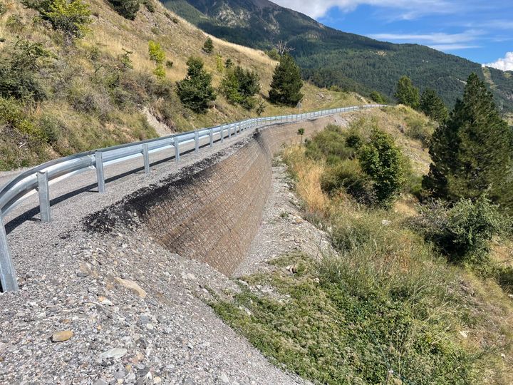 Confortement de la RD9 - Rampe des Méans 
