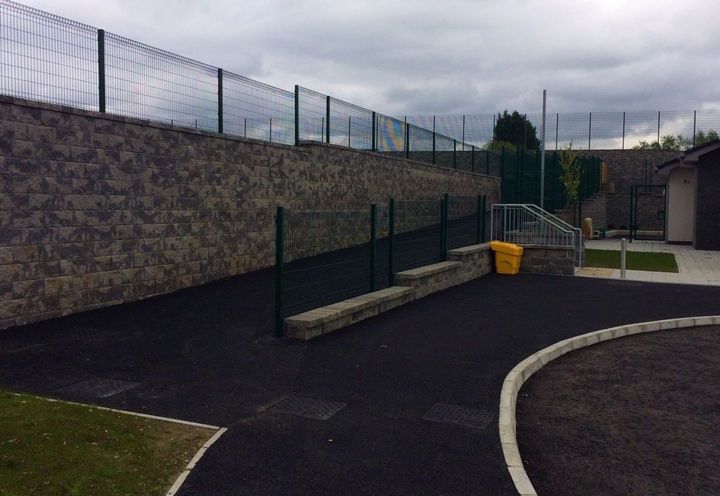 MacWall Vertica supporting sports pitches