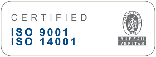 ISO 9001, 14001 Certified