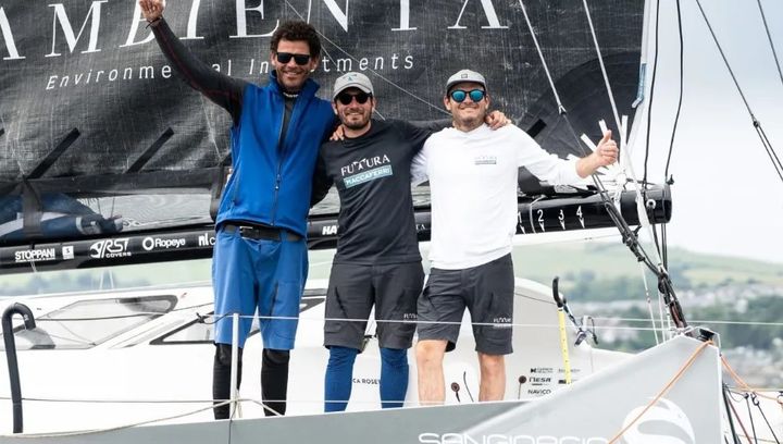 Round Ireland Yacht Race: Maccaferri Futura conquers Ireland with silver among the Class40s and bronze in real time