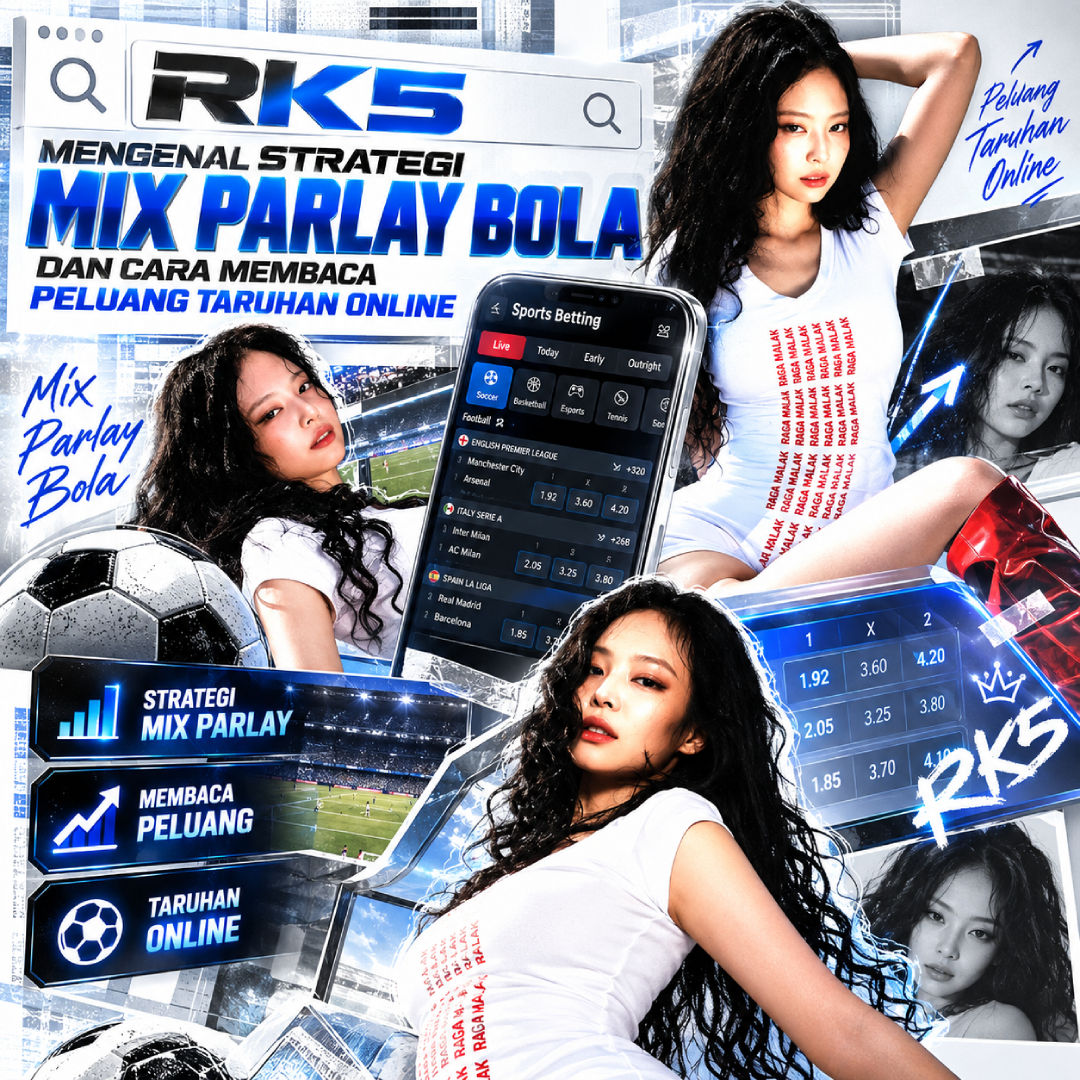 Tampilan utama aplikasi RK5 dengan akses permainan digital
