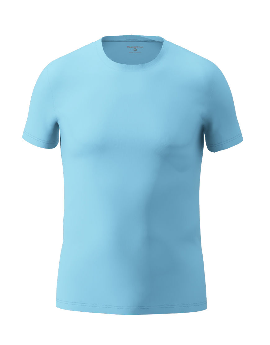 T-shirt with print Color light blue - SINSAY - 2223O-50X