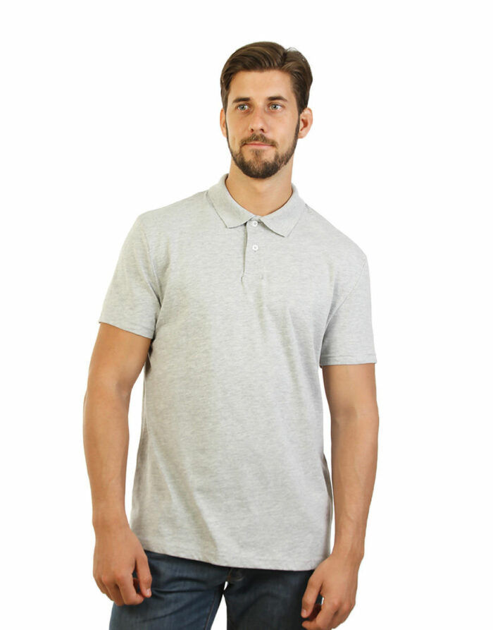 cotton unisex polo front