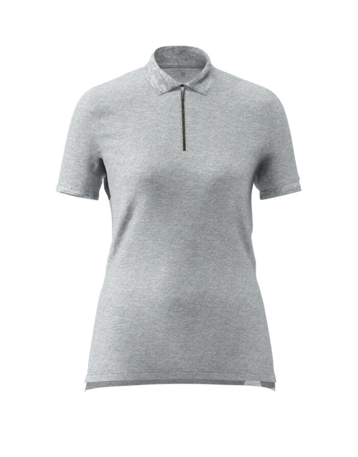 Women Polo with zipper - T-SHOP by Teamonite