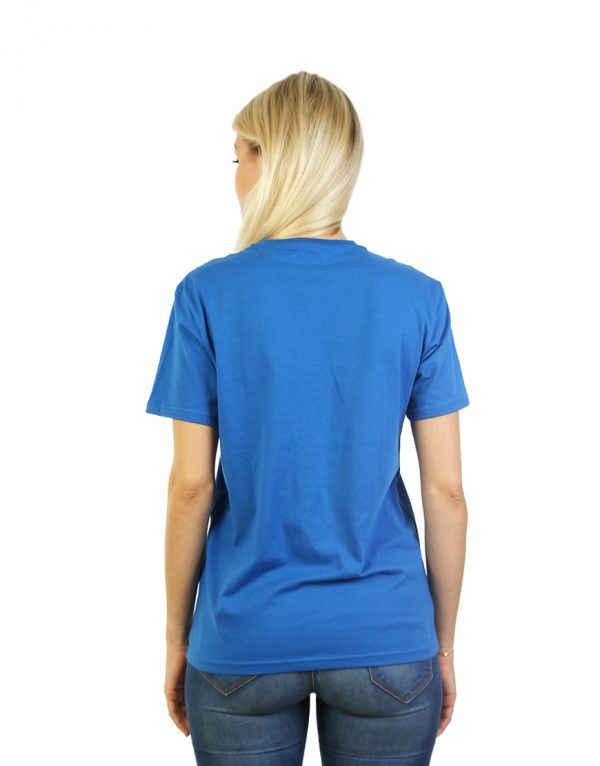 Women blue t-shirt