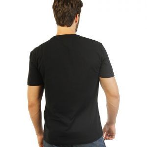 Plain Black Men T-shirt