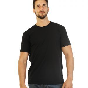 Plain Black T-shirt for Men