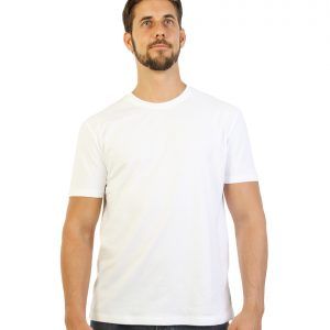 White T-shirt for men front