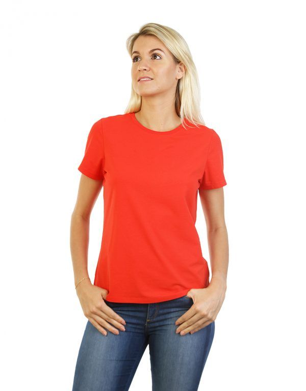 Red T-shirt for women front