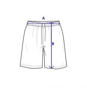 Men Active Fit Short Size Guide