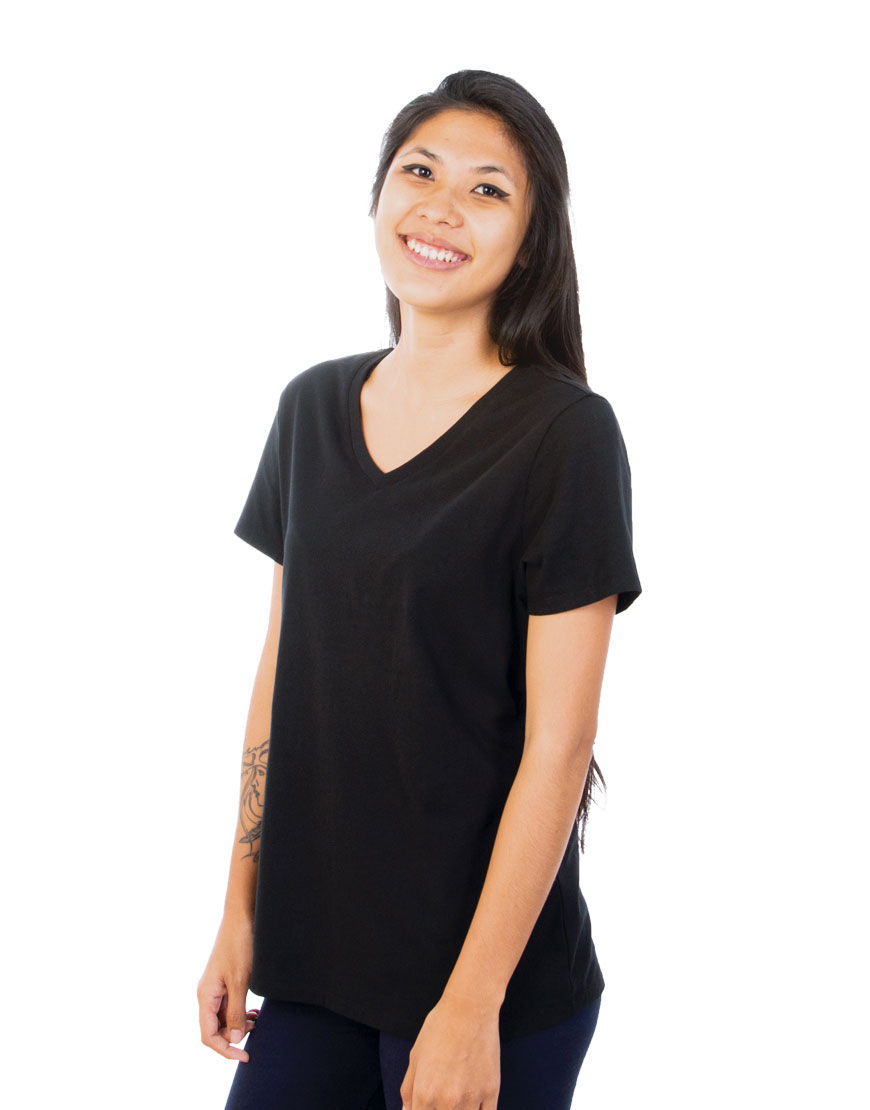 women v neck t shirt Mauritius