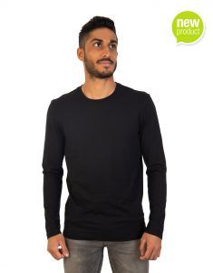 Black long sleeve t-shirt Mauritius