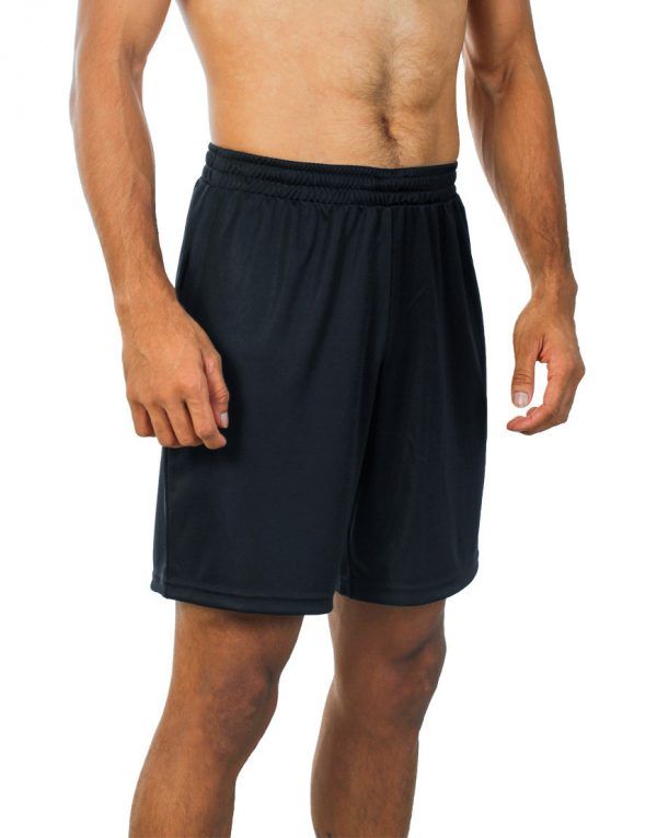 Custom Black football shorts Mauritius