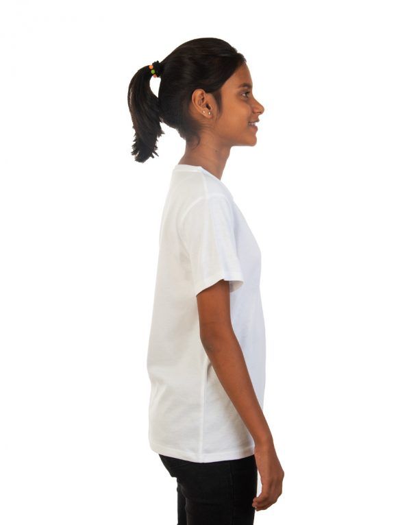 Tweens White T-shirt Girl