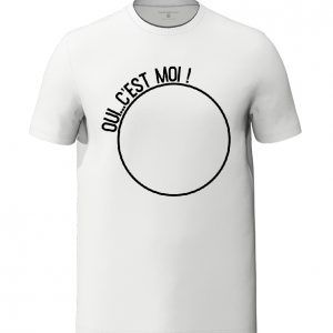 Oui c'est moi white Unisex T-Shirt